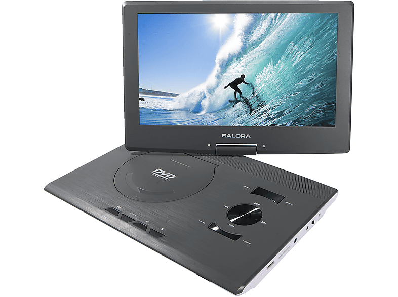 Portabler DVP1400 SALORA Player., Grau DVD