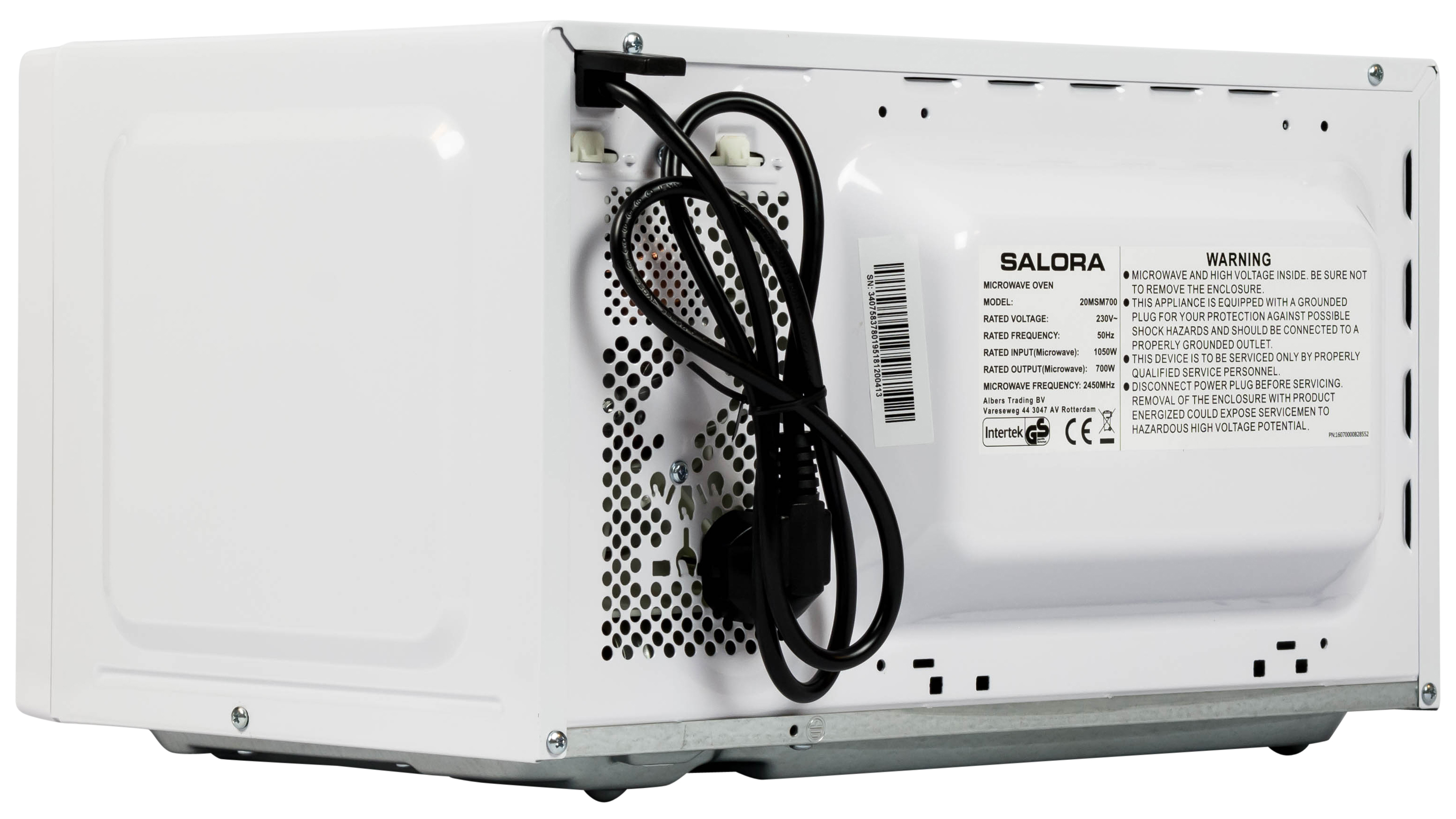SALORA 20MSM700 Mikrowelle (700 Watt)