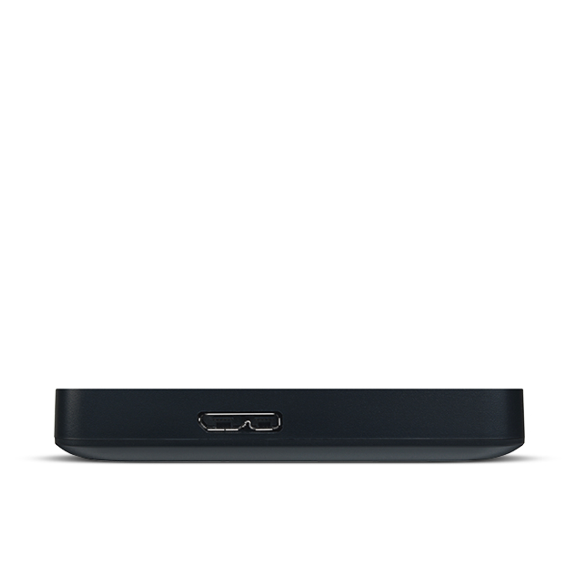 Un dispositivo negro y rectangular con un puerto USB.