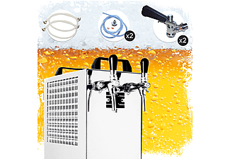 ICH-ZAPFE Set Kontakt 40/K Bierzapf. 2- ltg 50 L/h - Zapfkopf: ohne, Zapfkopf 2: ohne - Set Zapfanlage