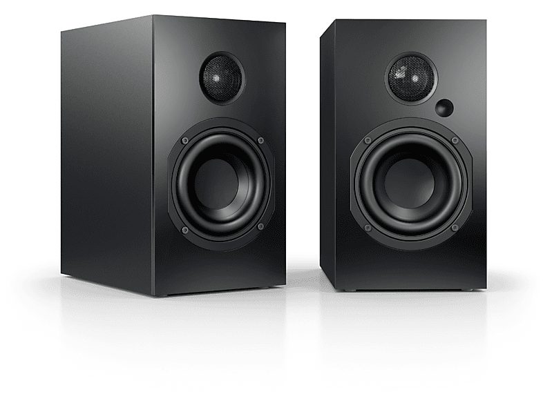 NUBERT nuBoxx A-125 pro Aktivlautsprecher aktiv | Soundpaar, Schwarz