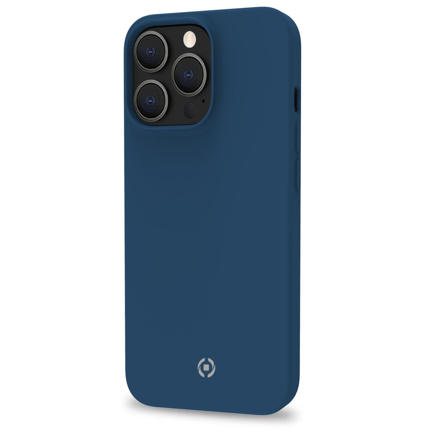 CELLY Cromo Weiche Gummihülle Blau, 14 Backcover, Apple, iPhone 14 Pro blau Pro, iPhone