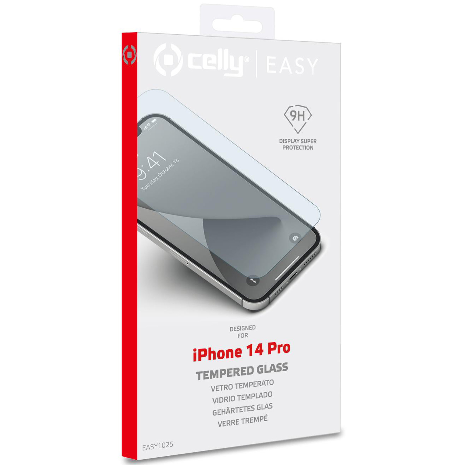 Gehärtetes Displayschutz(für Pro) iPhone iPhone Displayschutz Apple Glas 14 14 Pro CELLY