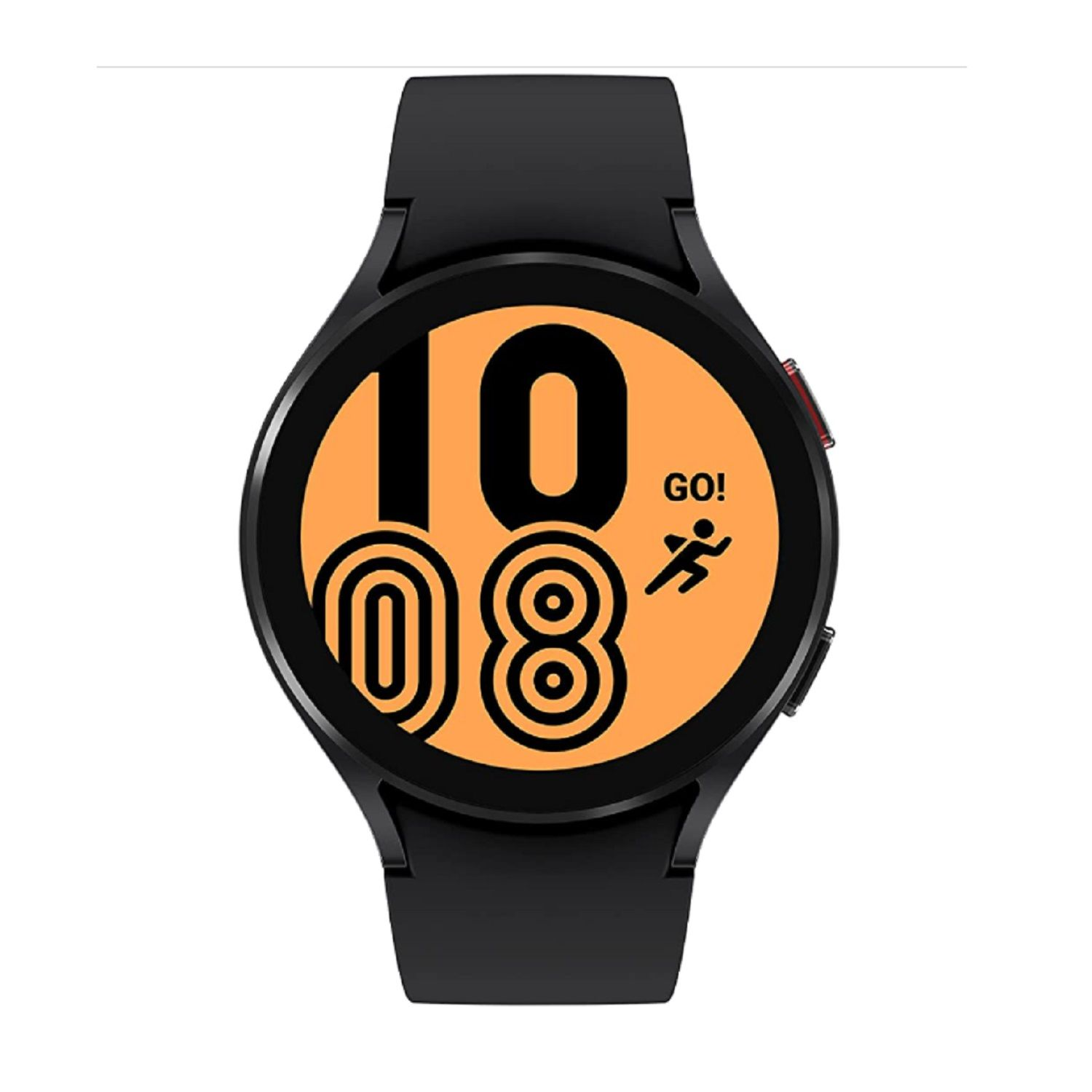 Watch4 Schwarz Kunststoff, Smart Galaxy Watch SAMSUNG