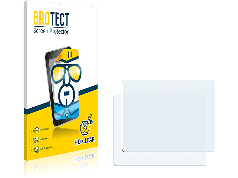 BROTECT 2x klare Schutzfolie(für AW100) Coolpix Nikon
