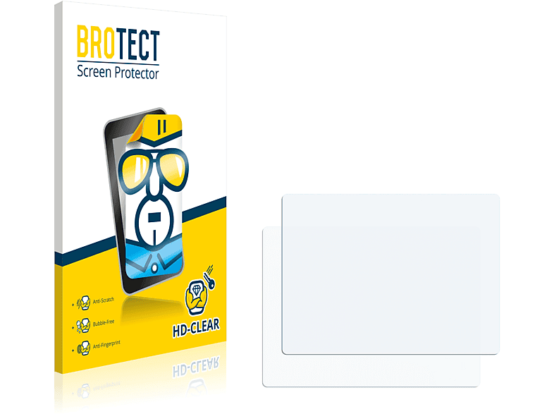BROTECT 2x klare Schutzfolie(für Nikon Coolpix P600) | Kamera Schutzfolie