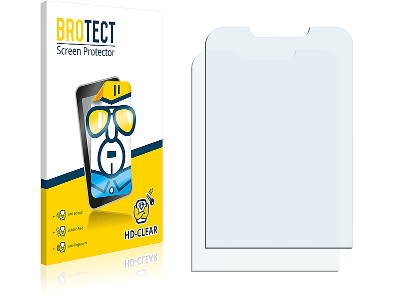 BROTECT 2x klare Schutzfolie(für Nokia 8800 Sapphire Arte) | Displayschutzfolien & Gläser