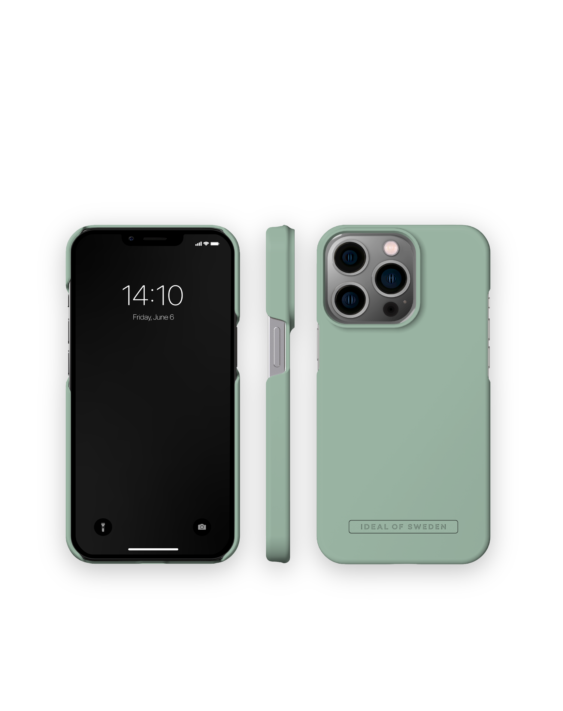 iPhone Green SWEDEN Backcover, Pro, Apple, Sage OF IDEAL IDFCSS22-I2261P-419, 14