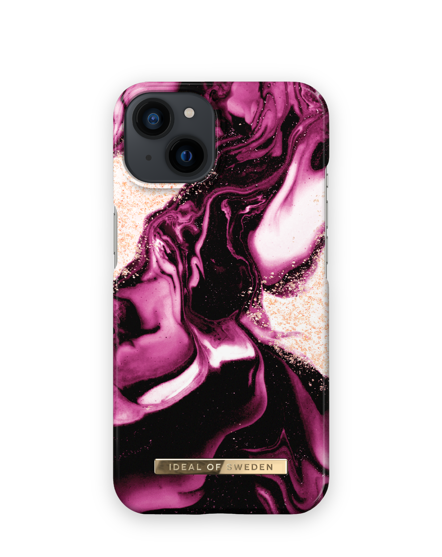 IDEAL OF IDFCAW21-I2261-319, Golden iPhone Ruby Apple, 14; Marble 13, iPhone SWEDEN Backcover