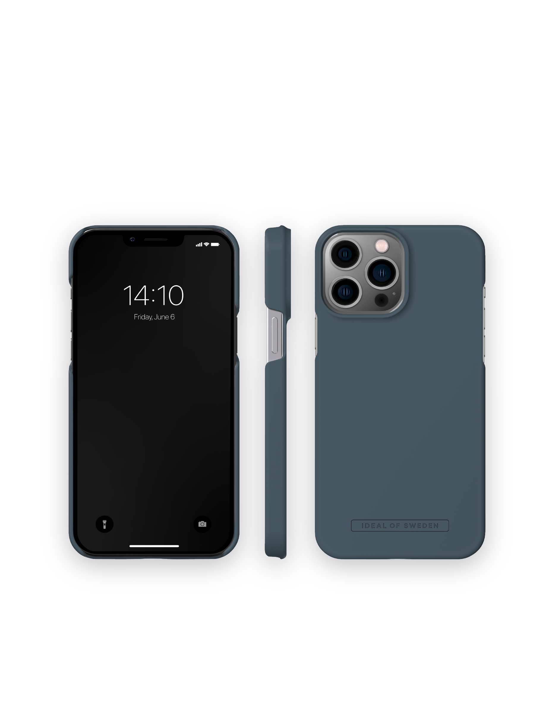 IDEAL OF SWEDEN IDFCSS22-I2267P-411, Backcover, Midnight iPhone Apple, Blue Pro 14 Max