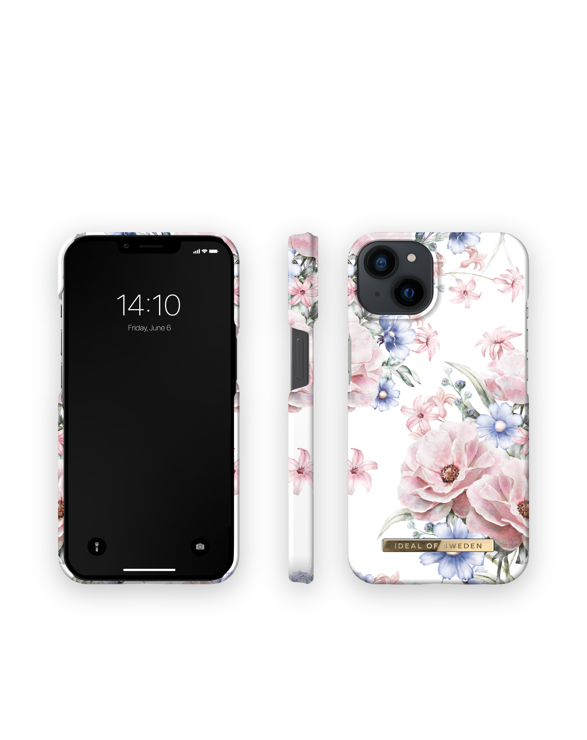 IDEAL OF SWEDEN IDFCSS17-I2261-58, Backcover, iPhone 14; Apple, iPhone Floral Romance 13