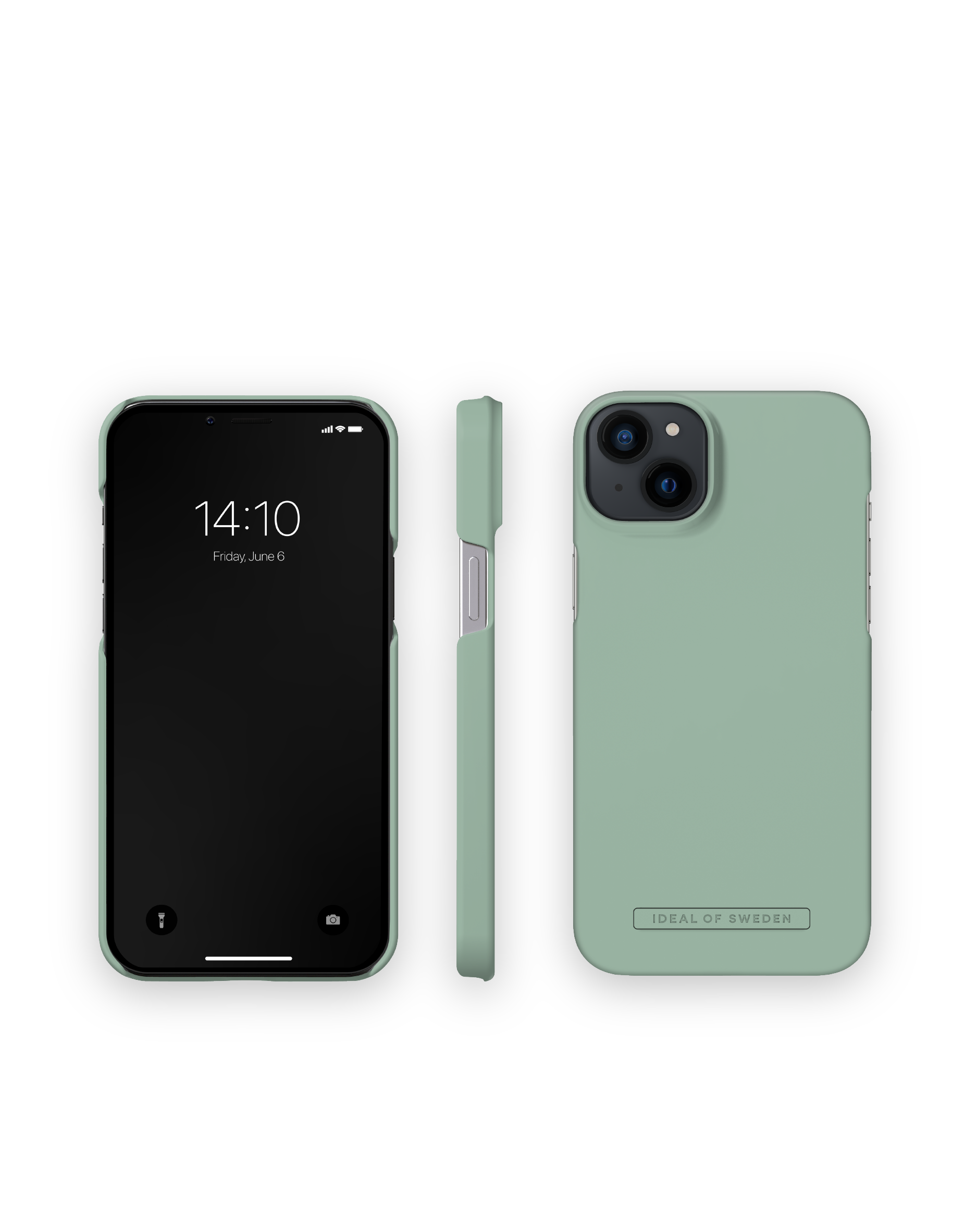 IDEAL OF SWEDEN IDFCSS22-I2267-419, Backcover, Sage iPhone Apple, Plus, Green 14