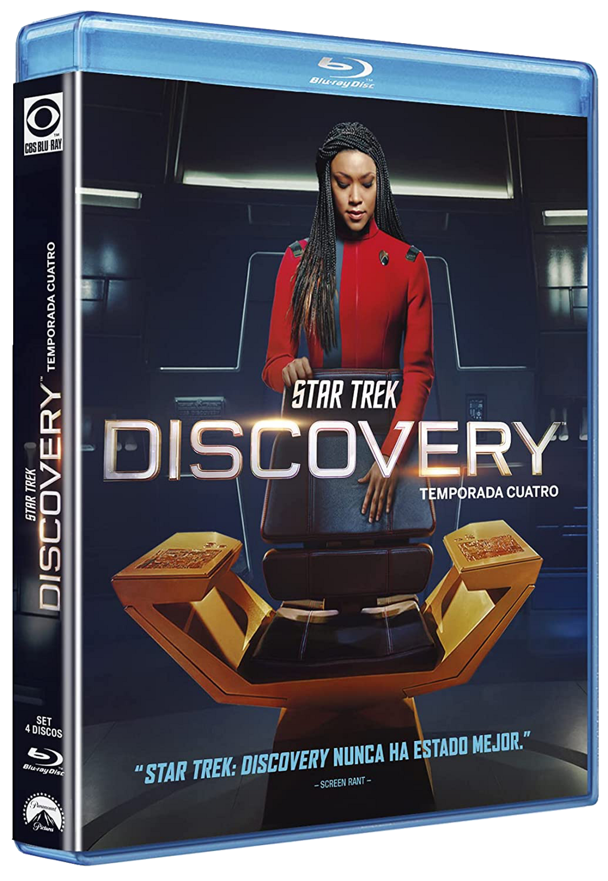 Star Trek Discovery temporada 4 bluray 4ª