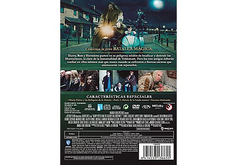 Harry Potter 7: Las reliquias de la muerte (Parte 1) - DVD