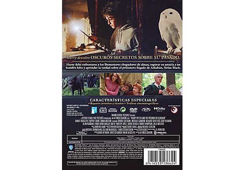 Harry Potter 3: El prisionero de Azkaban - DVD