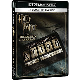 Harry Potter y el Prisionero de Azkaban - Blu-ray Ultra HD 4K + Blu-ray