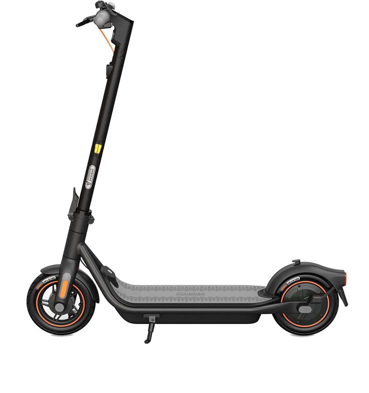 Patinete eléctrico - F65I SEGWAY-NINEBOT, 700 W, 100 kg, 777 mAh, 25 km/h, Negro