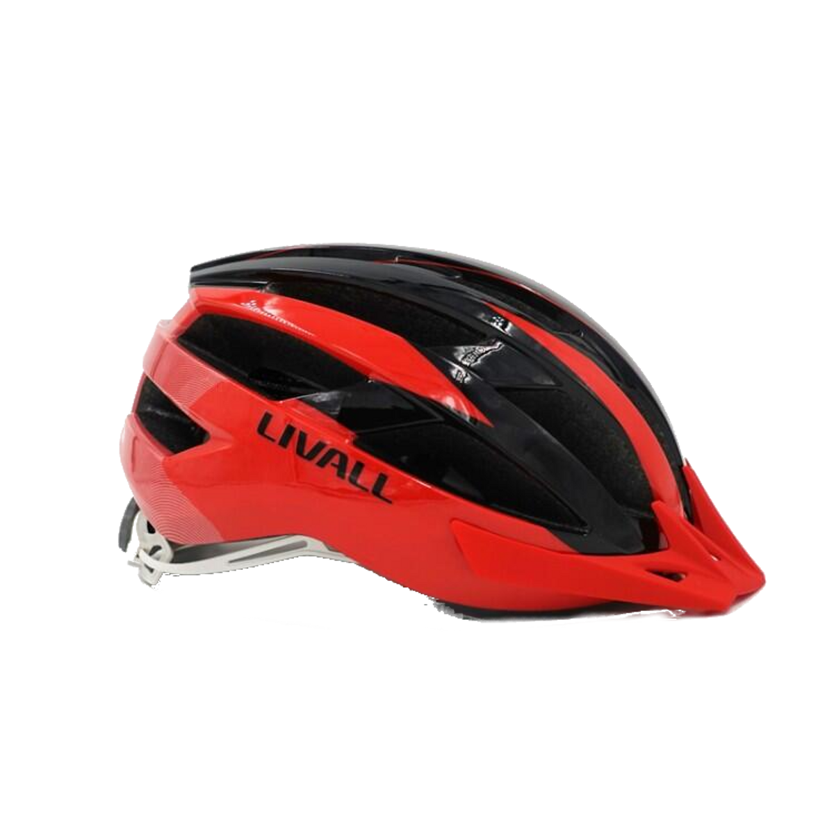 Casco - MT1 TM+BR80 LIVALL, Rojo, negro