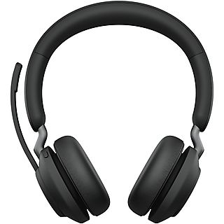 Auriculares de oficina - JABRA Evolve2 65, MS Stereo, Supraaurales, Bluetooth, Negro