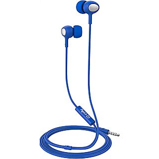 Auriculares con cable - CELLY UP500BL, Intraurales, Azul