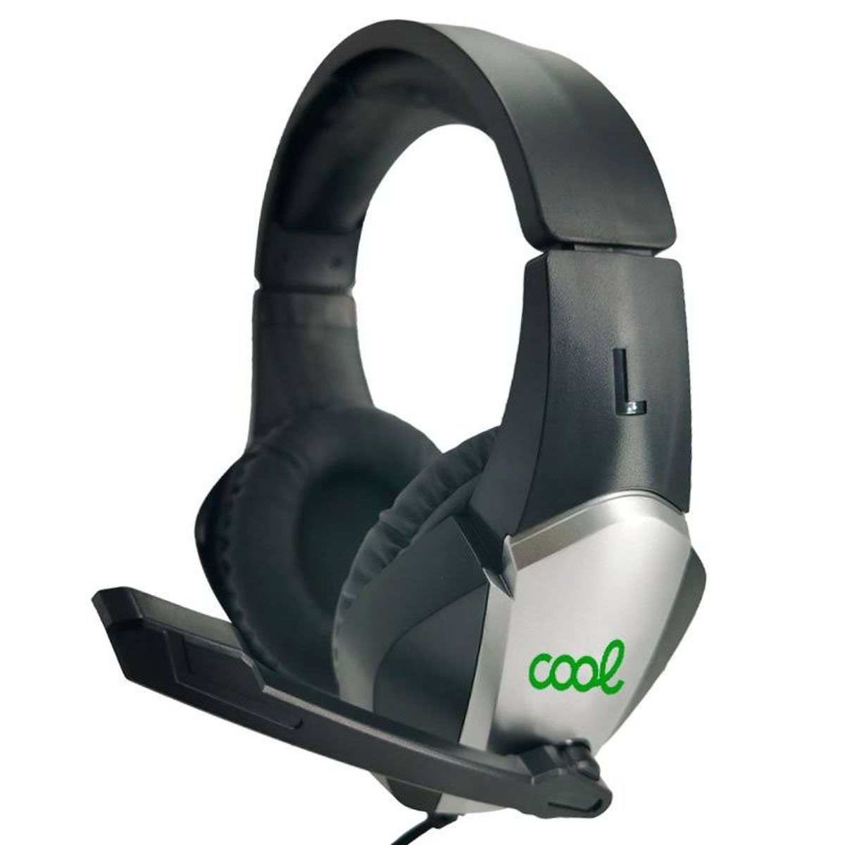 Auriculares con cable - 8434847045801 COOL, Circumaurales, Negro