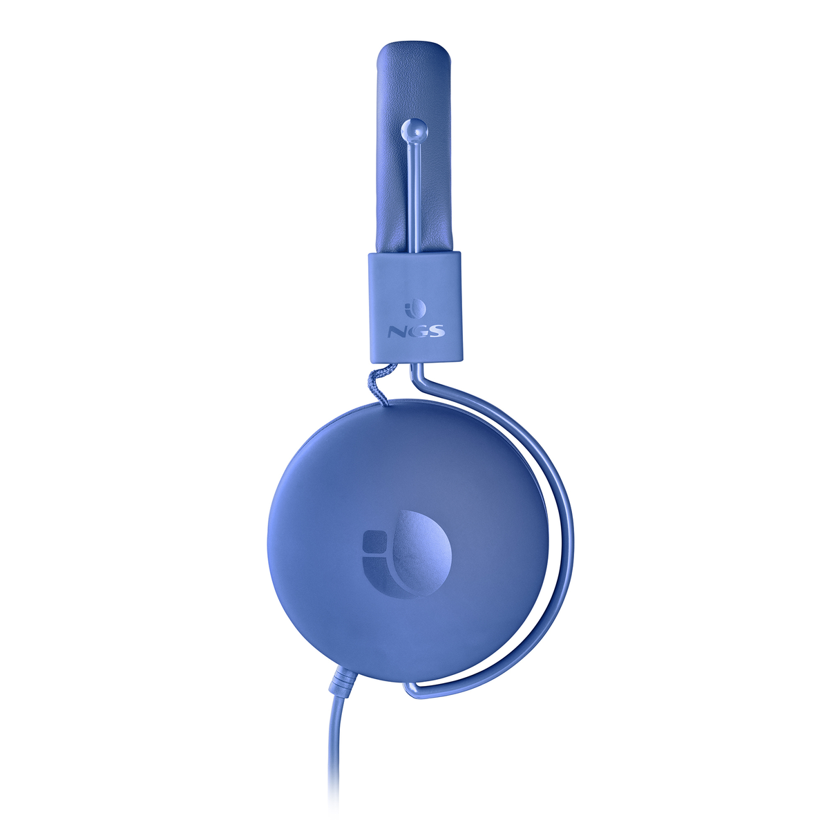 NGS CROSSHOPKLEIN, On-ear Kabelgebundene Kopfhörer Blau