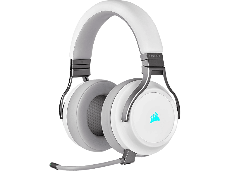 CORSAIR CA-9011186-EU VIRTUOSO RGB WL HEADSET WHITE, Over-ear Gaming Headset Weiß