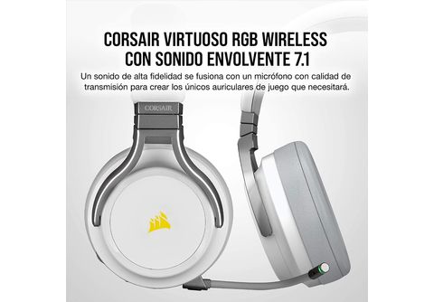 Corsair Virtuoso Wireless Blanco - Comprar auriculares gaming