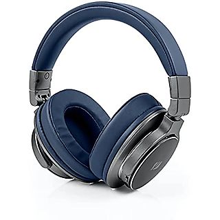 Auriculares - MUSE M-278 BTB, Circumaurales, Bluetooth, Azul