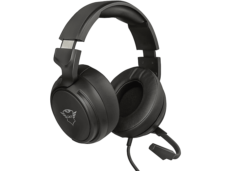 TRUST GXT 433 Pylo Gaming-Headset, Over-ear Kopfhörer Schwarz | HiFi-Kopfhörer