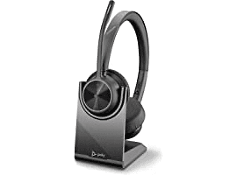 PLANTRONICS 218476-02 VOYAGER 4320 UC V4320-M USB-A CS, On-ear Headset Bluetooth Schwarz
