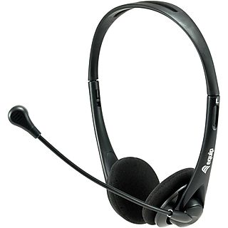 Auriculares de oficina - EQUIP 245304, Supraaurales, Negro