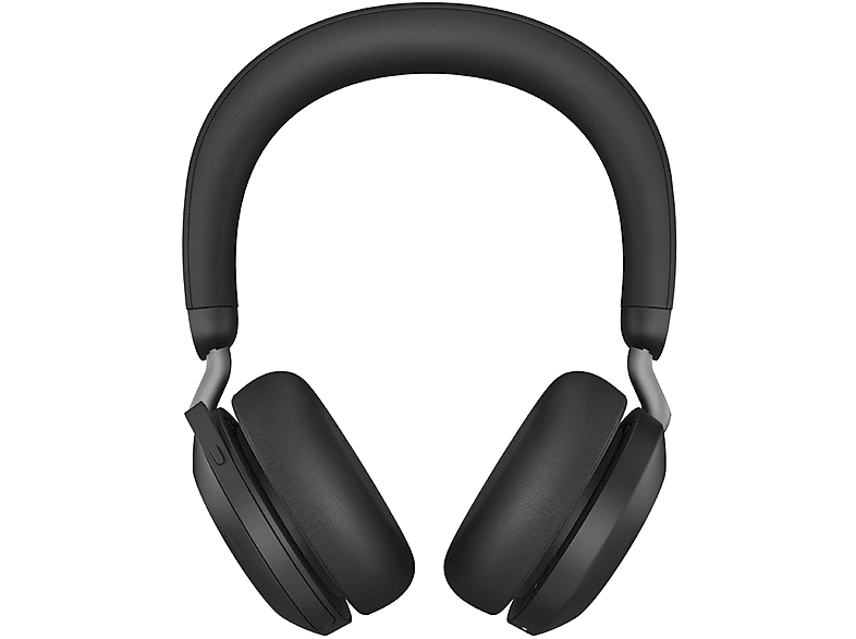 JABRA Evolve2 75 MS Stereo Headset On-Ear schwarz (Bluetooth, kabellos, ANC, USB-C), On-ear Kopfhörer Bluetooth specs_colour_0000000020