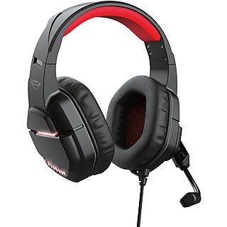 Auriculares gaming - TRUST GXT 448 Nixxo, Circumaurales, Negro