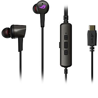 Auriculares de botón - ASUS 90YH02S0-B2UA00, Supraaurales, Negro