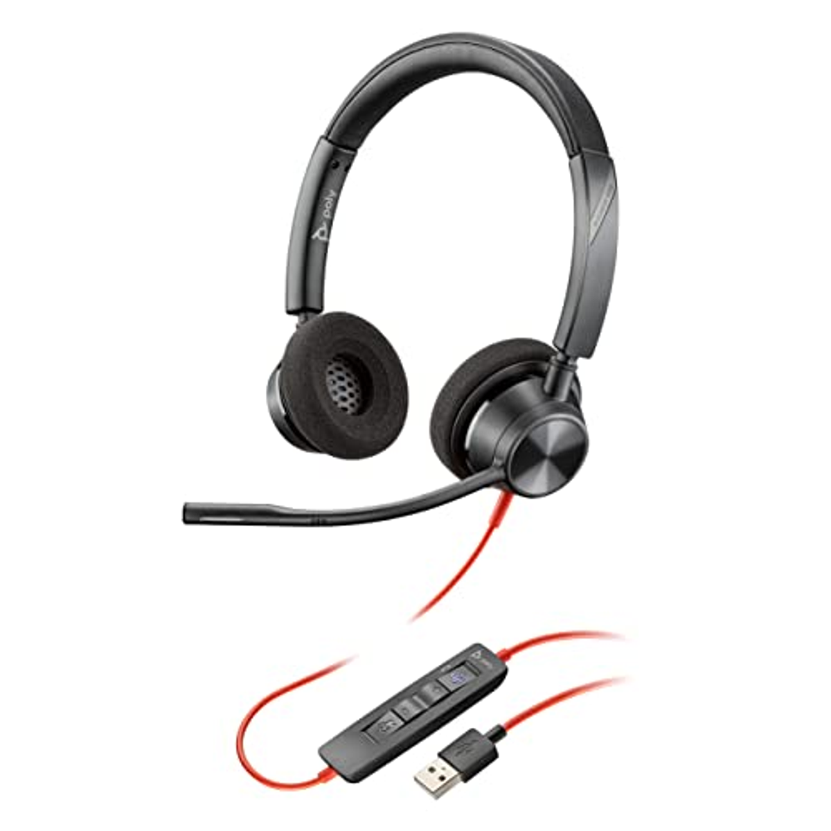 Over-ear Headset Schwarz PLANTRONICS 214012-01,