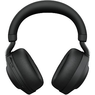 Auriculares inalámbricos - JABRA Evolve2 85, MS Stereo, Supraaurales, Bluetooth, Negro