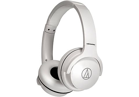 Auriculares inalámbricos  - ATHS220BTWH AUDIO-TECHNICA, Supraaurales, Bluetooth, Blanco