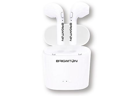 Auriculares  - BML-15-B BRIGMTON, Intraurales, Bluetooth, Blanco