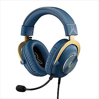 Auriculares gaming - LOGITECH G 981-001106, Circumaurales, Azul