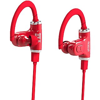 Auriculares - INFINITON EP-BT15, Intraurales, Bluetooth, Rojo