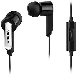 Auriculares de botón - PHILIPS SHE1405BK/10, Intraurales, Negro