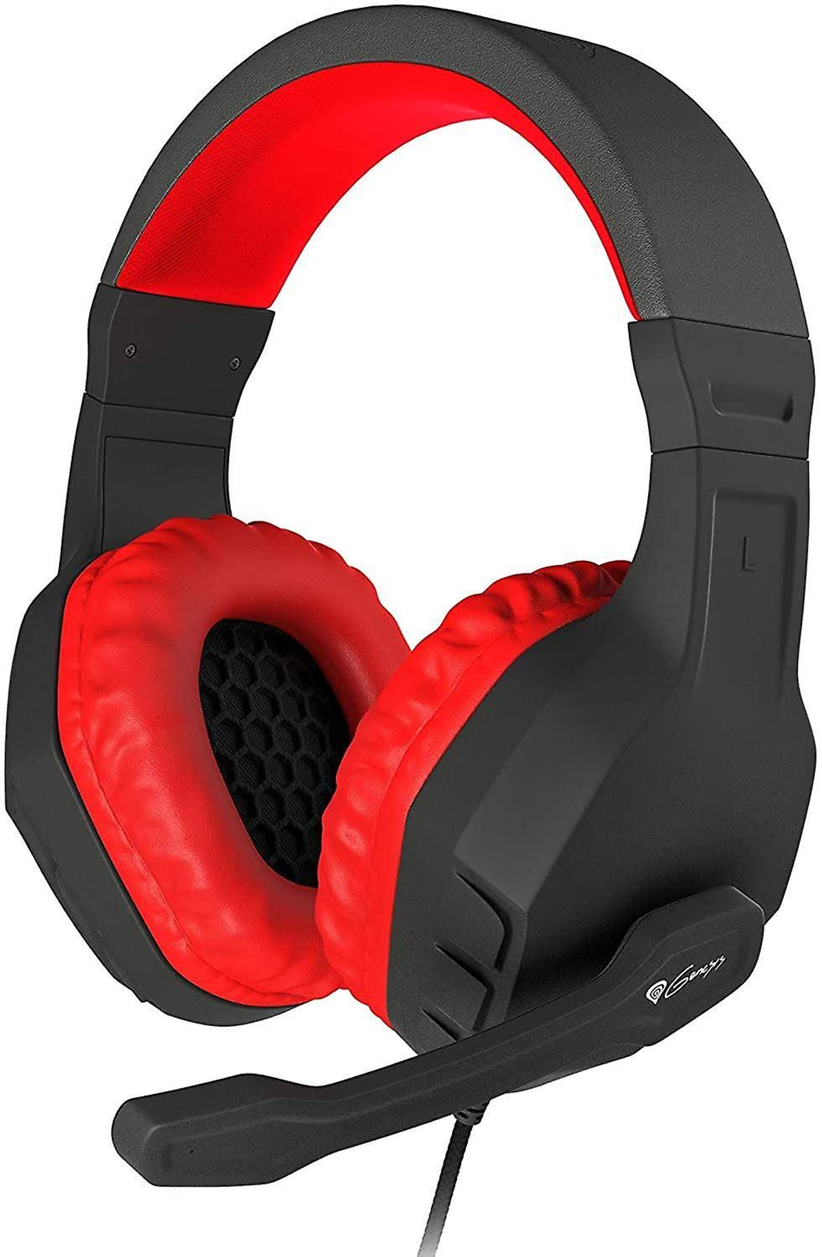 Auriculares gaming - NSG-0900 GENESIS, Supraaurales, Rojo