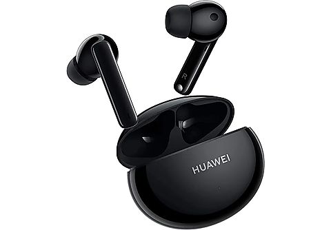 Auriculares  - FreeBuds 4i HUAWEI, Intraurales, Bluetooth, Negro