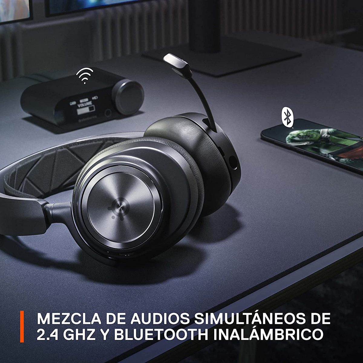 STEELSERIES Arctis Nova Pro Zwart Over-ear Gaming-headset met Noise-cancelling Zwaert