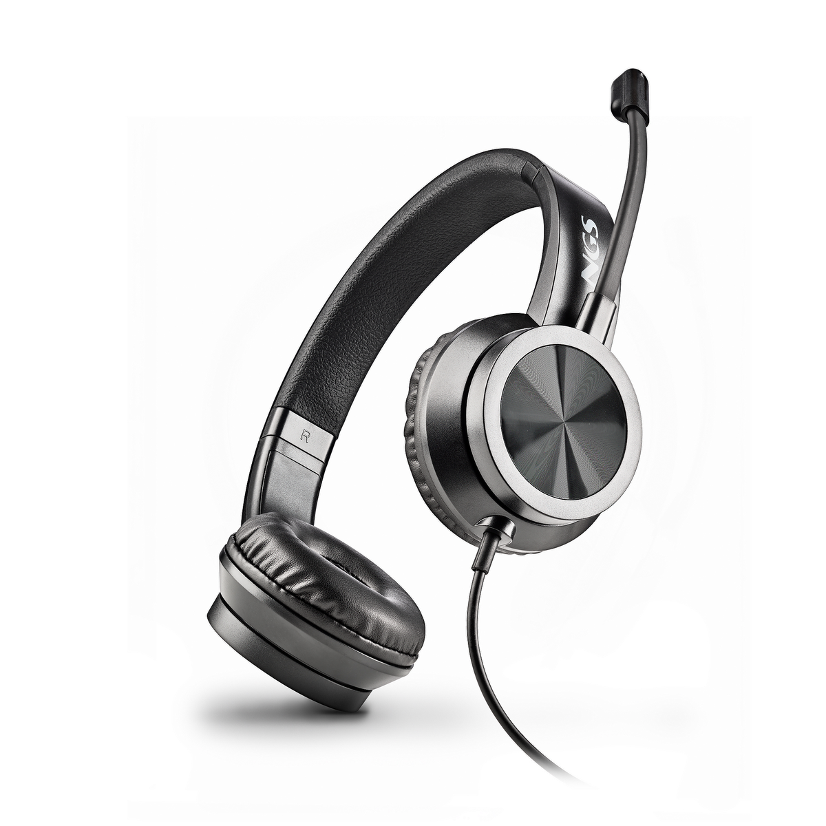 On-ear Schwarz Headset NGS Mikrofon mit MSX11PRO,