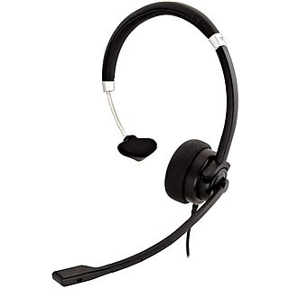 Auriculares con cable - V7 HU411, Intraurales, Negro