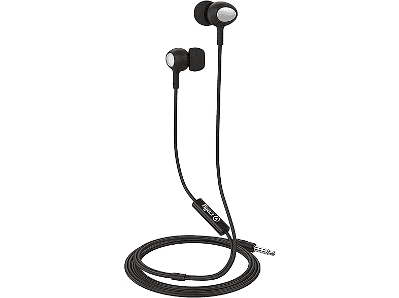 CELLY UP500BK, In-ear Kopfhörer Schwarz