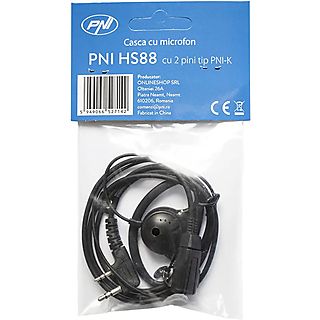 Auriculares - PNI HS88, Intraurales, Negro