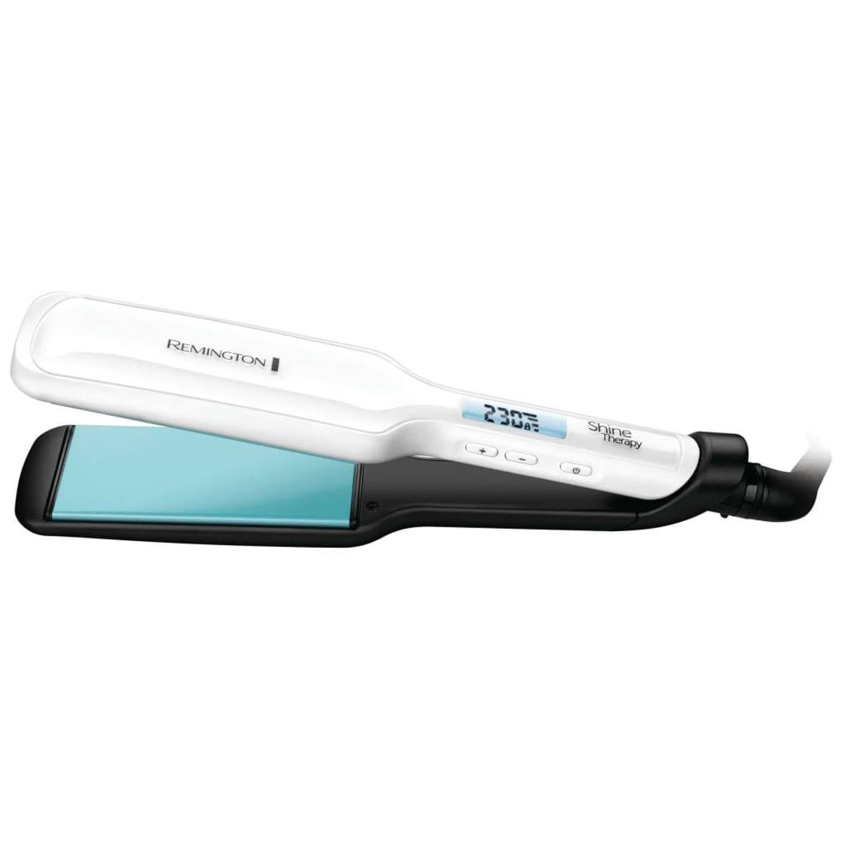 Plancha de pelo - 45661560100 REMINGTON, Cerámica, 220 V, 235 °C, Blanco